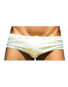 Пляжные плавки золотые Taddlee Gold лот 2279