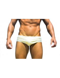 Пляжные плавки золотые Taddlee Gold лот 2279 2