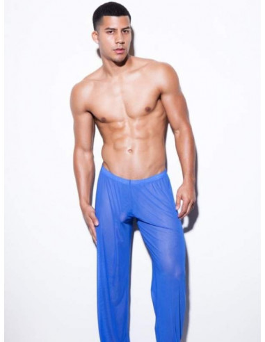 Штаны яркие домашние SHINO Blue  823