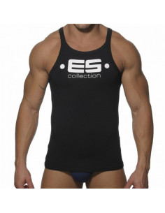 Майка спортивная в обтяжку ES Black лот 4032