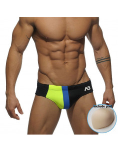 Мужские плавки AD Push Up Black лот 2283