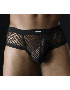Трусы эротические Manstore Braziliana Black лот 519