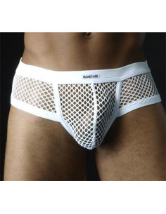Брифы трусы эротические Manstore Braziliana White лот 518