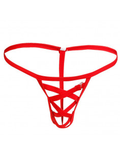 Білизна стрінги еротична для чоловіків Tiku Red лот 2091