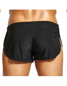 Мужские шорты мини для дома Split Short Black лот 534 2