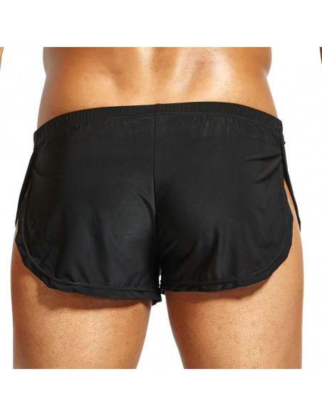 Мужские шорты мини для дома Split Short Black лот 534