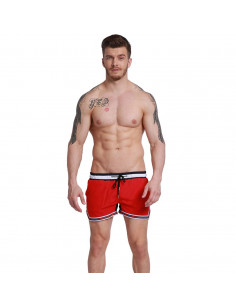 Шорты короткие Desmiit Beach RedNavy лот 3334 2