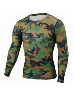 Рашгард камуфляжный Camo Green лот 4043