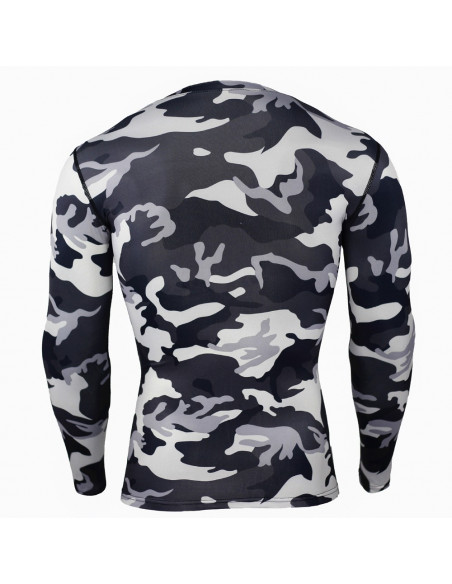 Рашгард для спорту Camo Gray лот 4044