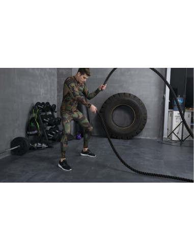 Рашгард камуфляжный Camo Green лот 4043