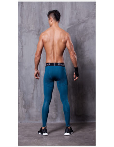 Лосины для спорта мужские EVS 3D Blue лот 1053 2