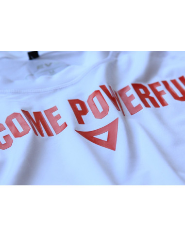 Футболка еластична для залу EVS Sport White лот 4046