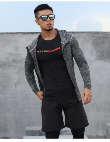 Фитнесс куртка для мужчин EVS Sport Gray лот 4048