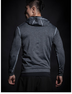 Фитнесс куртка для мужчин EVS Sport Gray лот 4048 2