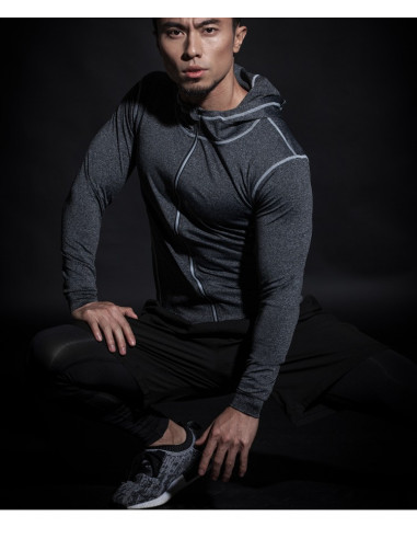 Фитнесс куртка для мужчин EVS Sport Gray лот 4048