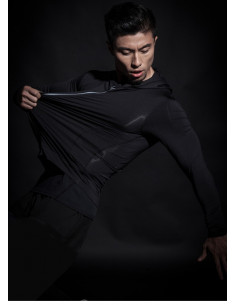 Кофта для спорта мужская EVS Sport Black лот 4049 2