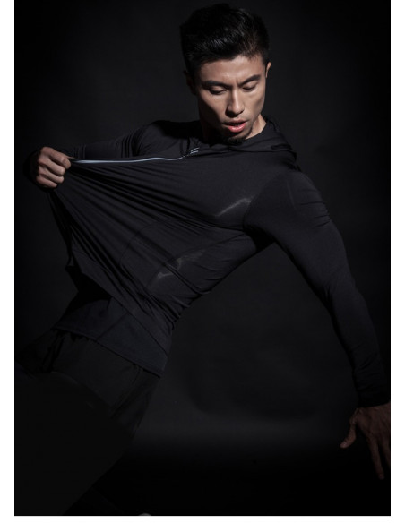 Кофта для спорта мужская EVS Sport Black лот 4049