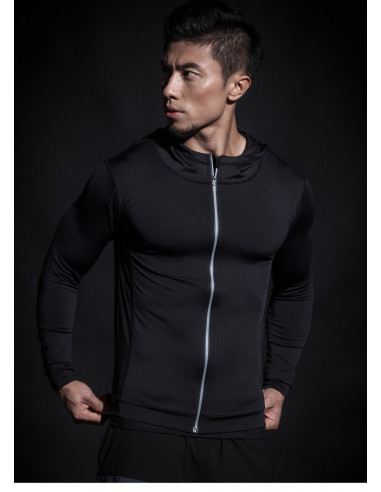 Кофта для спорта мужская EVS Sport Black лот 4049