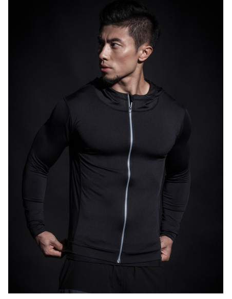 Кофта для спорта мужская EVS Sport Black лот 4049