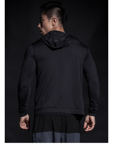 Кофта для спорта мужская EVS Sport Black лот 4049