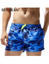 Стильные мужские шорты Seobean Camo Blue лот 3343