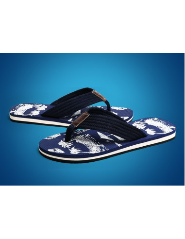 Мужские шлепки для пляжа Gailang Navy  лот SH006