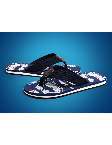 Мужские шлепки для пляжа Gailang Navy  лот SH006