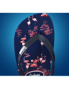 Стильные мужские шлепки Gailang Pink Flamingo лот SH007 2