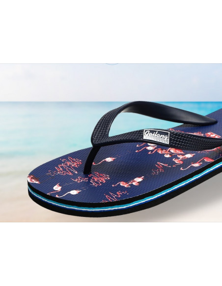 Стильные мужские шлепки Gailang Pink Flamingo лот SH007