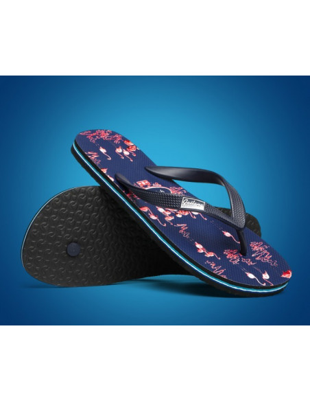 Стильные мужские шлепки Gailang Pink Flamingo лот SH007