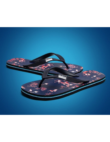 Стильные мужские шлепки Gailang Pink Flamingo лот SH007