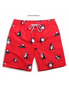 Прикольные красные шорты Gailang Pinguin лот 3354 2