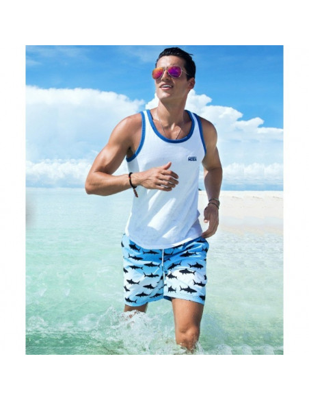 Шорты с акулами мужские Gailang  лот 3356