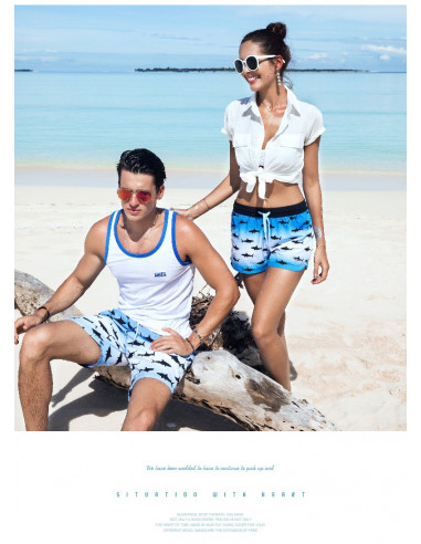 Шорты с акулами мужские Gailang  лот 3356