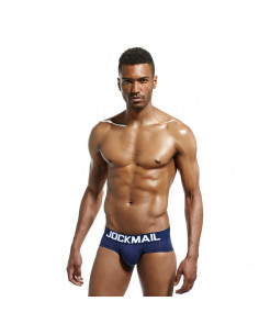 Тёмно-синие трусы мужские Jockmail лот JM028 2