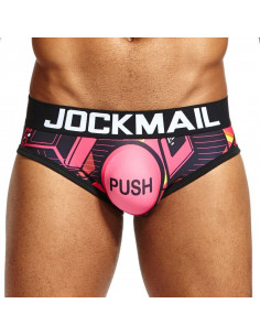 Розовое мужское бельё Jockmail лот JM064