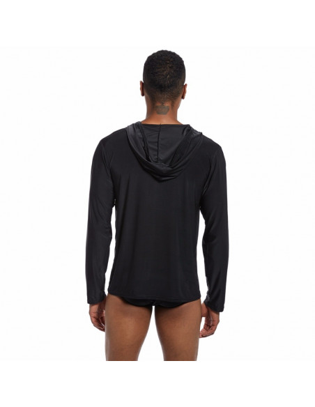 Кофта мужская с капюшоном для дома Black лот 864