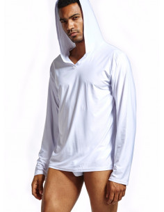 Мужская пижама с капюшоном White лот 866 2