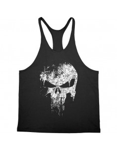 Майка з черепом чорна Skull лот 4054