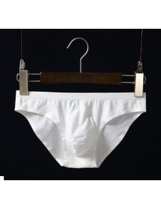 Білизна біла безшовна New Silk Bikini White лот 2137