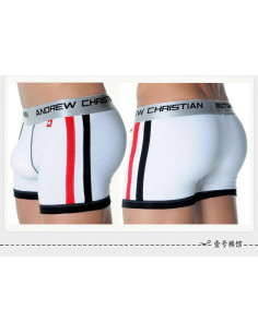 Трусы боксеры мужские с эффектом Push Up White 770