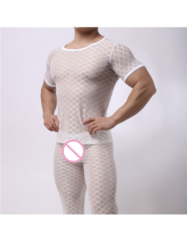 Мужская эротическая кофта Sexy White лот 359