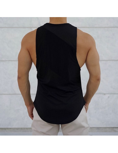 Безрукавка стильная чёрная Canvas лот 352