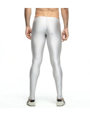 Мужские лосины для спорта AQUX Nacre Silver лот 1046