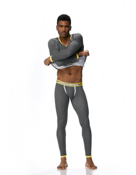 Мужские кальсоны со звёздами Jockmail Star Navy лот 869