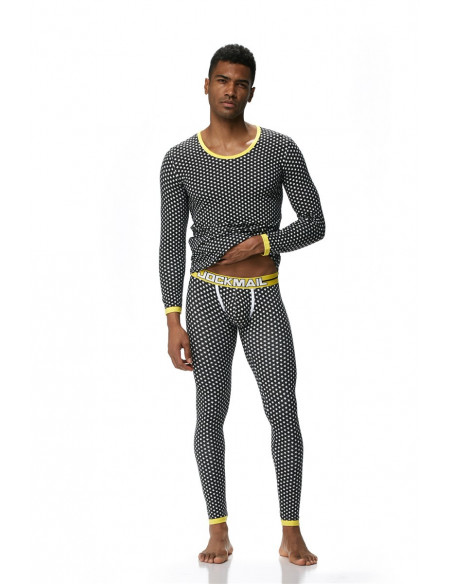 Мужские кальсоны со звёздами Jockmail Star Navy лот 869