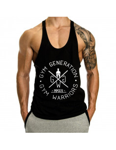 Чорна майка Gym Warriors лот 4062