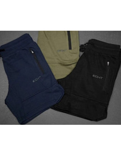 Шорты джоггеры из котона ECHT Navy лот 3373 2