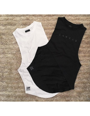 Мужская безрукавка белая Canvas лот 353