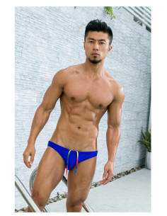 Плавки бикини мужские Rainbow Blue  лот 2330 2